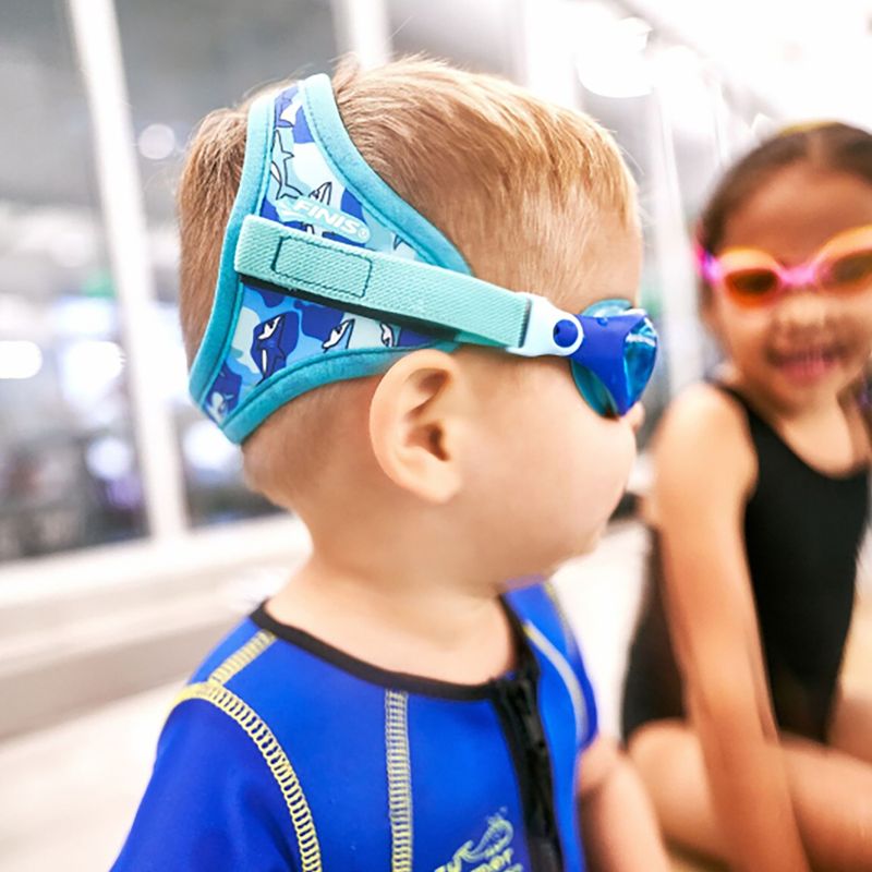 Vaikiški plaukimo akiniai FINIS DragonFlys shark camo 3