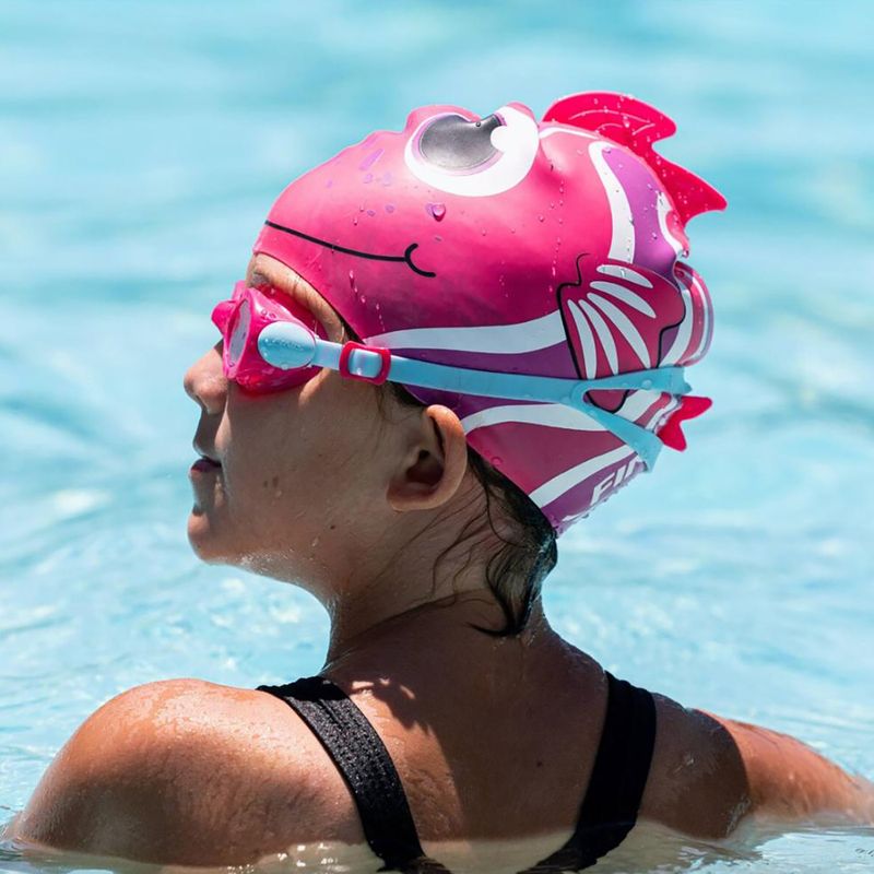 Vaikiški plaukimo akiniai Finis H3 Goggle pink/aqua 4