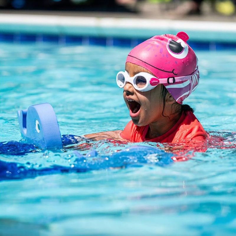Vaikiški plaukimo akiniai Finis H3 Goggle white/pink 2