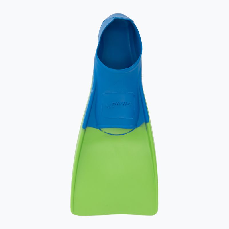 Plaukimo pelekai FINIS Long Floating Fins blue/green