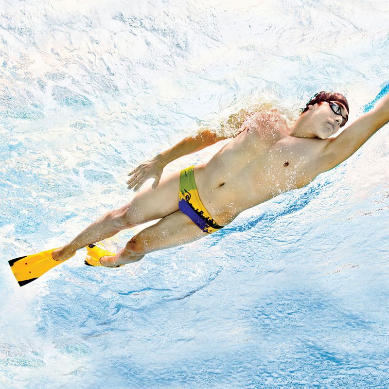 FINIS Z2 Gold Zoomers D geltonos spalvos plaukimo pelekai 2.35.004.71 8