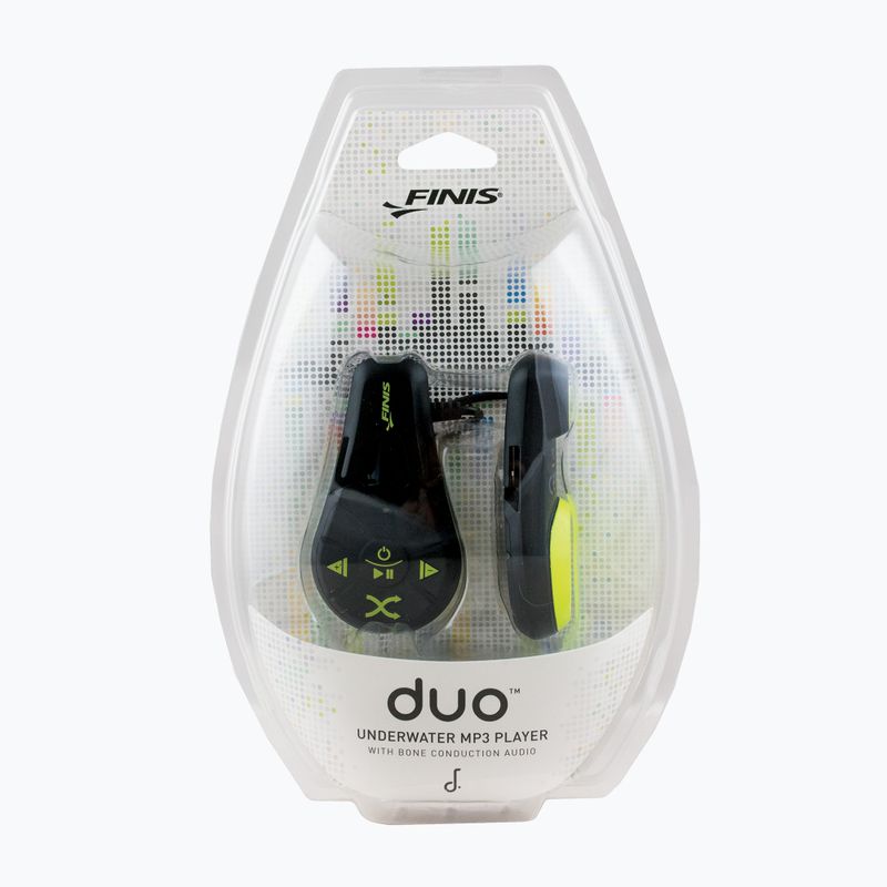 Mp3 grotuvas FINIS Duo black/acid green 6