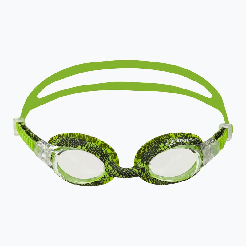 Plaukimo akiniai FINIS Adventure green snake 2