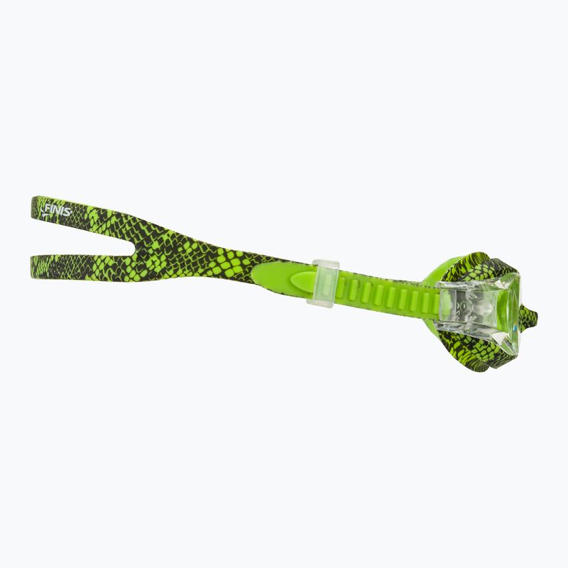 Plaukimo akiniai FINIS Adventure green snake 3