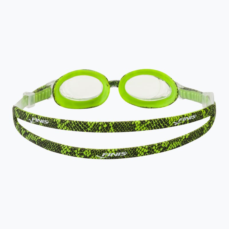 Plaukimo akiniai FINIS Adventure green snake 5