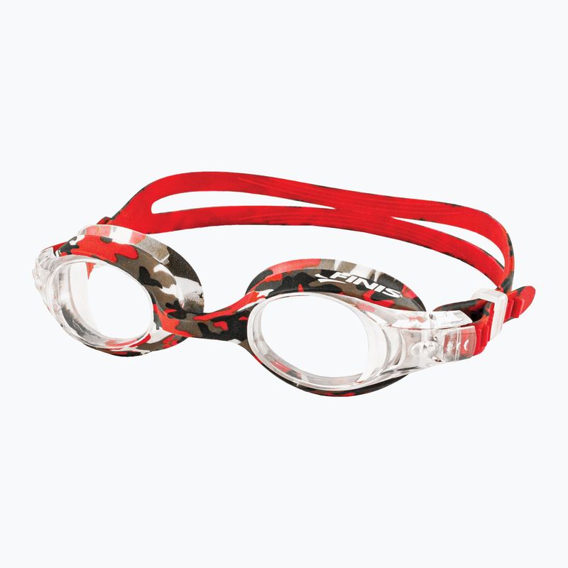 Plaukimo akiniai FINIS Adventure red camo 6