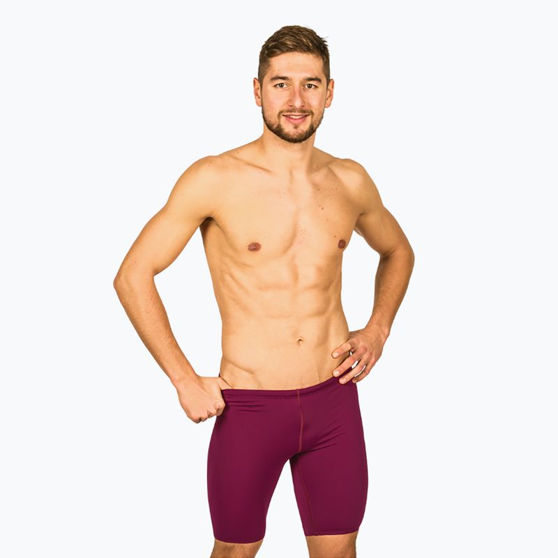Vyriški maudymosi šortai FINIS Jammer Solid cabernet 5