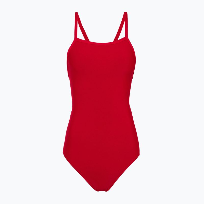 Moteriškas vientisas maudymosi kostiumėlis FINIS Skinback Solid red