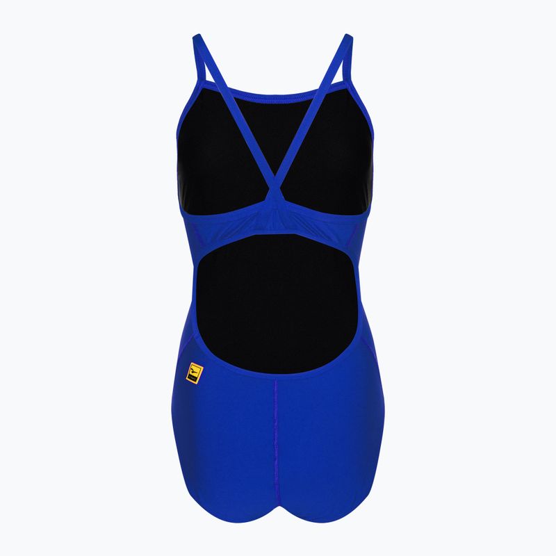 Moteriškas vientisas plaukimo kostiumas FINIS Skinback Solid blueberry 2