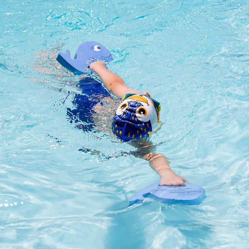 Plaukimo lenta vaikams FINIS Floatie Friends Whale blue 3