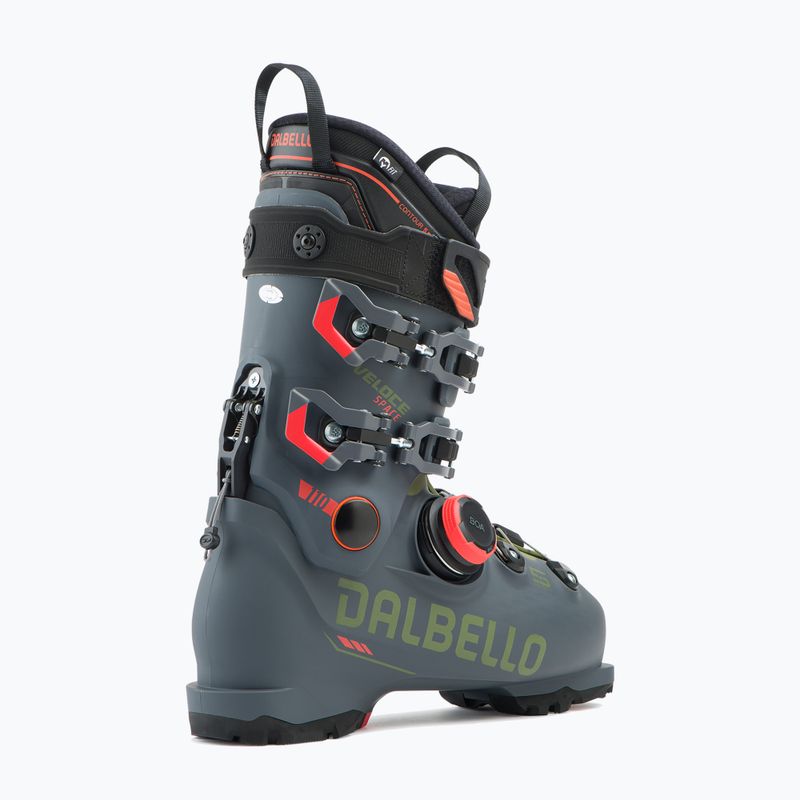 Vyriški slidinėjimo batai Dalbello Veloce Space 110 anthracite/kelp green 8