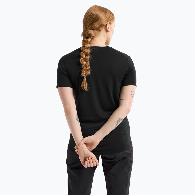 Moteriški marškinėliai Arcteryx Lana Crew black 3