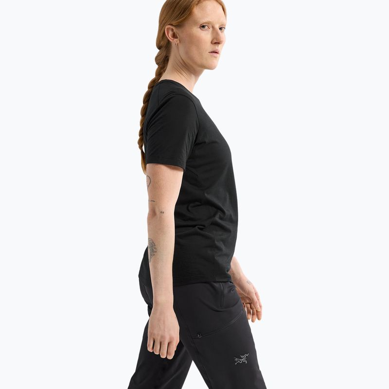 Moteriški marškinėliai Arcteryx Lana Crew black 4