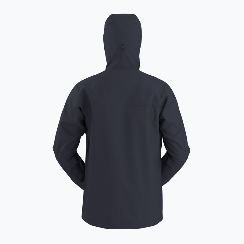 Vaikiška striukė nuo vėjo Arc'teryx Squamish Hoody black sapphire 7
