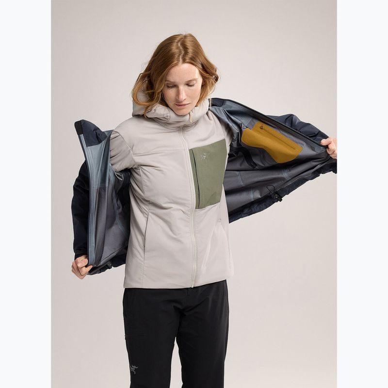 Arcteryx Alpha black sappire moteriška striukė nuo lietaus 6