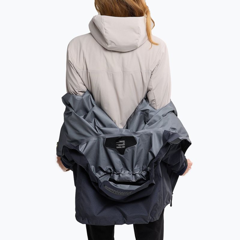 Arcteryx Alpha black sappire moteriška striukė nuo lietaus 8