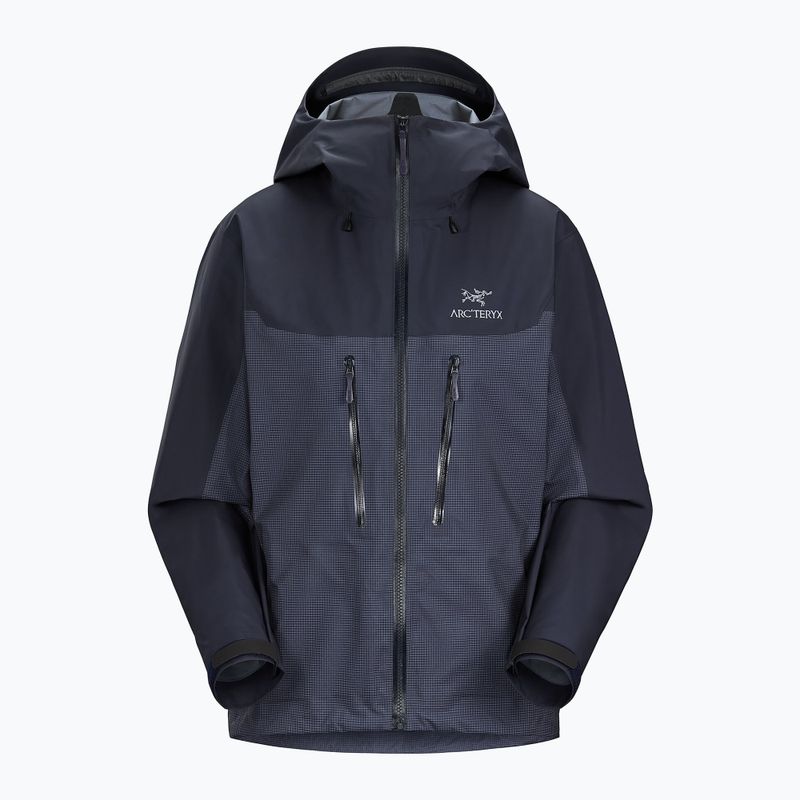Arcteryx Alpha black sappire moteriška striukė nuo lietaus 9