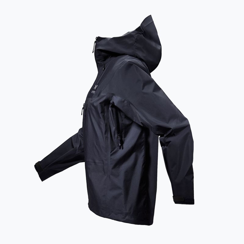 Arcteryx Alpha black sappire moteriška striukė nuo lietaus 14