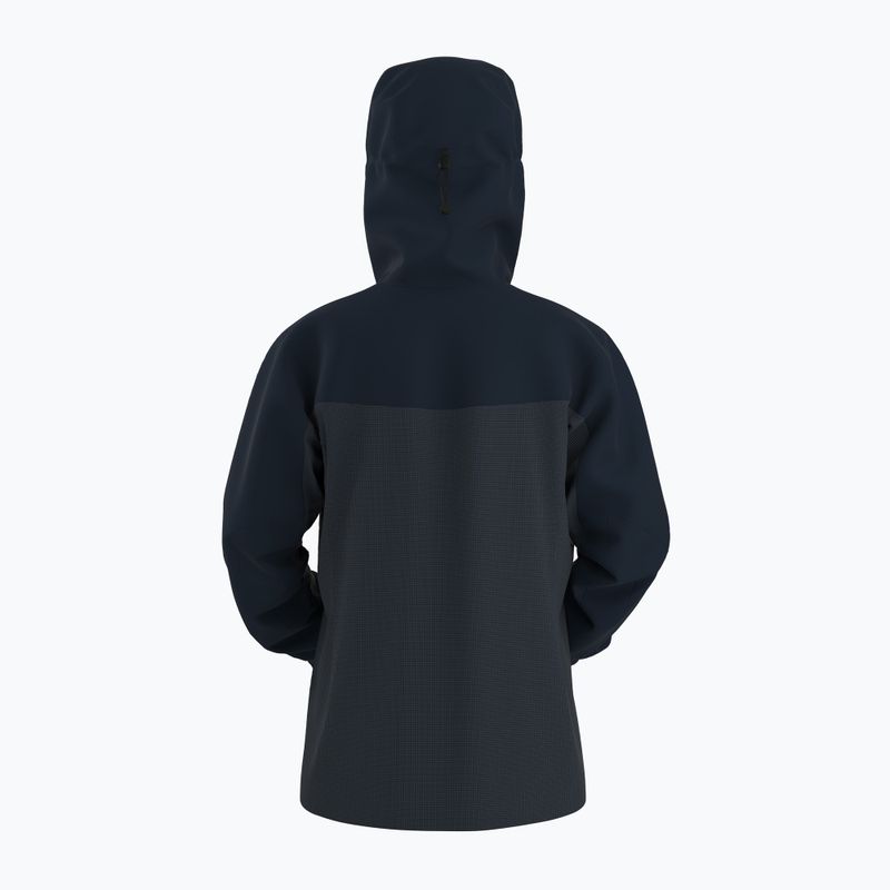 Arcteryx Alpha black sappire moteriška striukė nuo lietaus 11