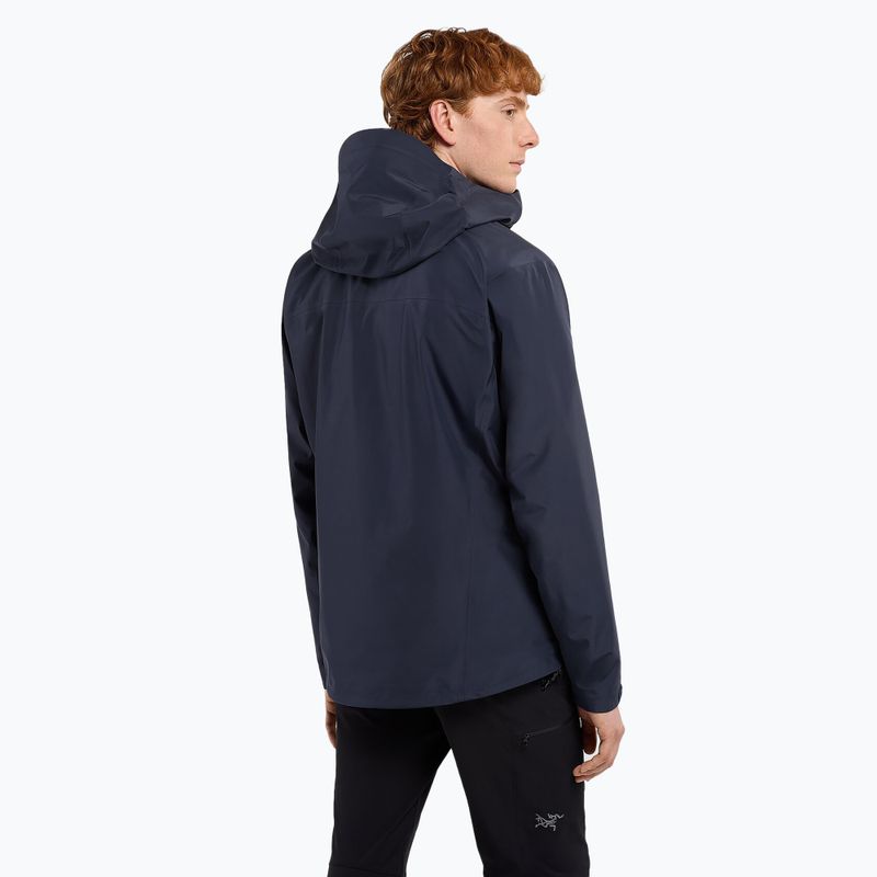 Vyriška striukė nuo lietaus Arcteryx Beta LT black sapphire 3