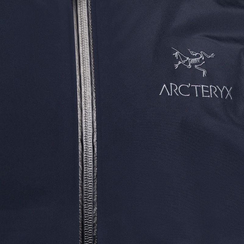Arc'teryx Beta LT lietpalčio striukė vyrams black/sapphire 3