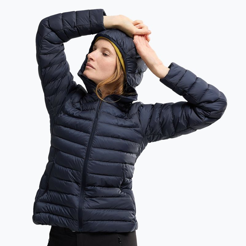 Arc'teryx pūkinė striukė moterims Cerium Hoody black sapphire 6