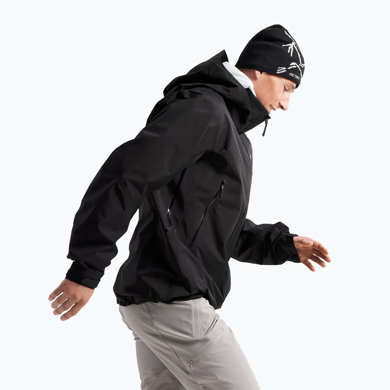 Vyriška Arcteryx Beta AR striukė nuo lietaus juoda 4