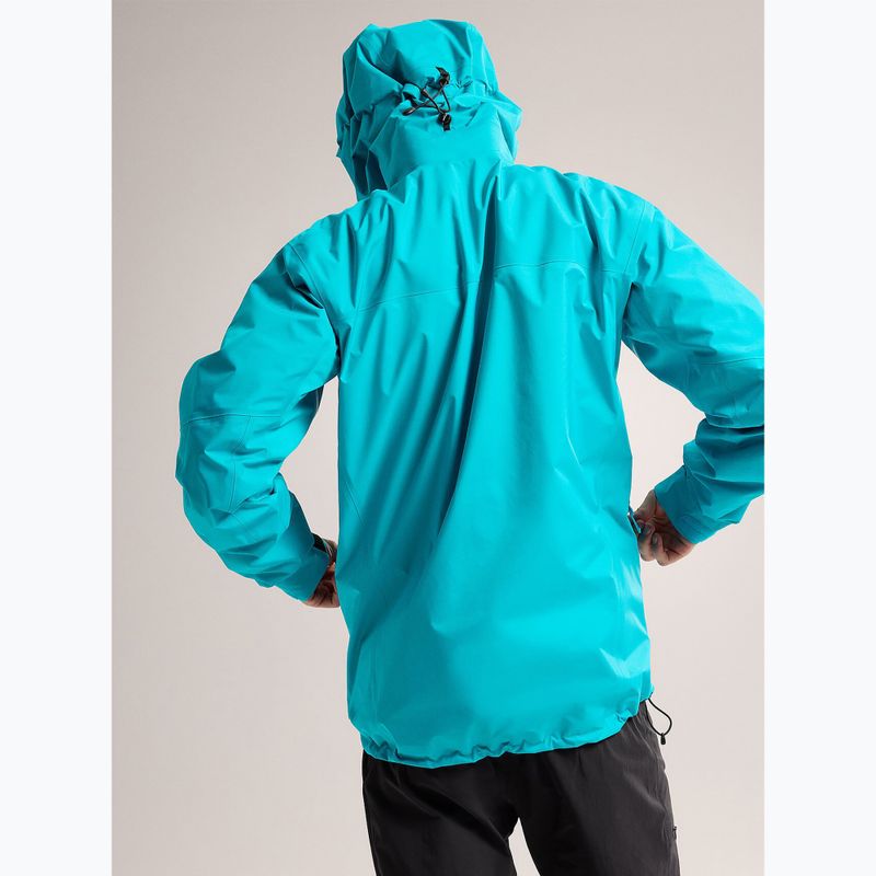 Vyriška lietaus striukė Arcteryx Beta AR blue tetra 2