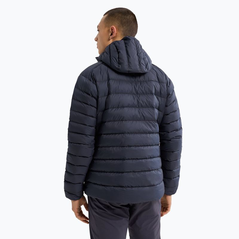 Arc'teryx Cerium Hoody vyriška pūkinė striukė black sapphire 3