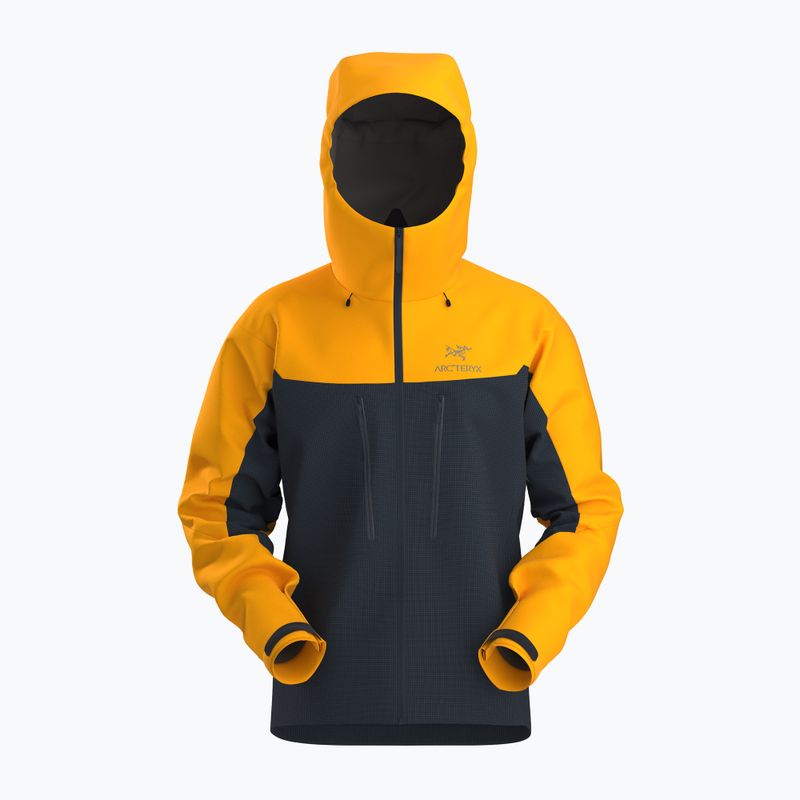 Vyriška Arc'teryx Alpha black sapphire/edziza striukė nuo lietaus 8
