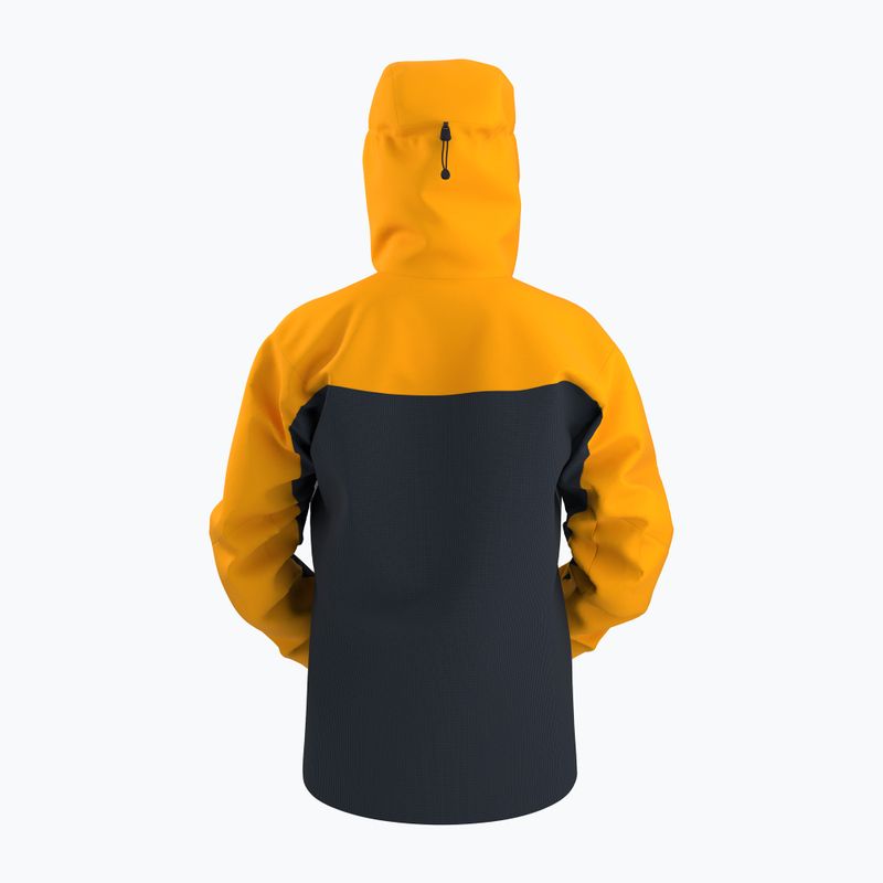 Vyriška Arc'teryx Alpha black sapphire/edziza striukė nuo lietaus 10