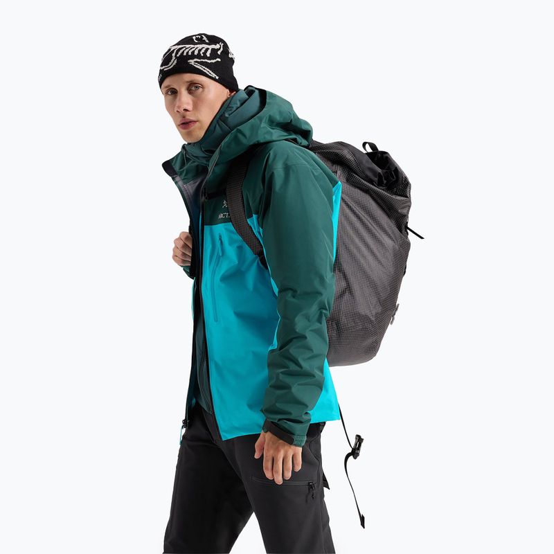 Arcteryx Alpha blue tetra/pytheas striukė nuo lietaus vyrams 5
