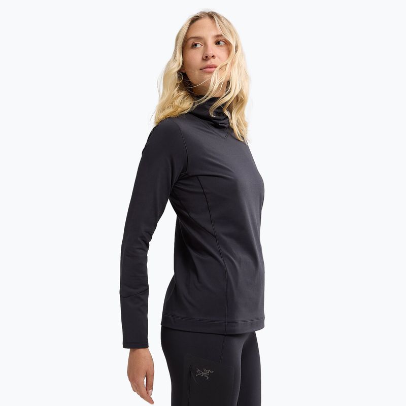 Moteriški džemperiai Arc'teryx Rho Hoody black 4