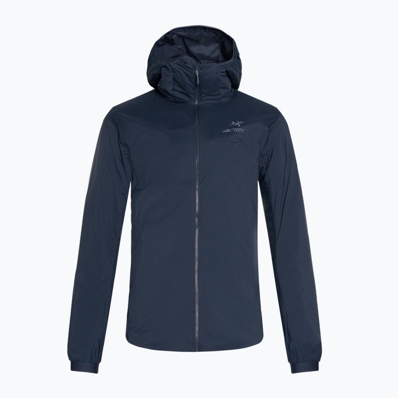 Vyriška pašiltinta striukė Arcteryx Atom Hoody black sapphire 5