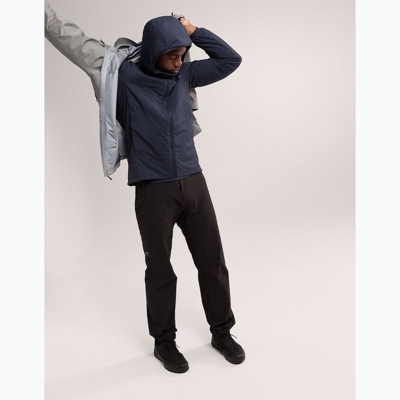 Vyriška pašiltinta striukė Arcteryx Atom Hoody black sapphire 2