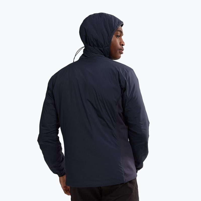 Vyriška pašiltinta striukė Arcteryx Atom Hoody black sapphire 3