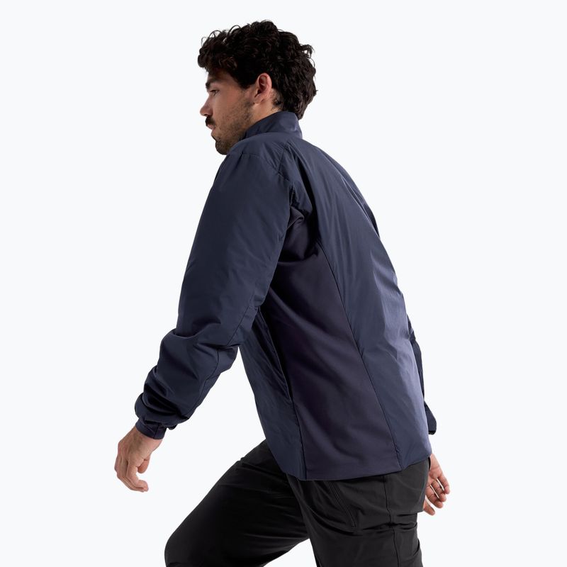 Vyriška hibridinė striukė Arcteryx Atom black sapphire 3