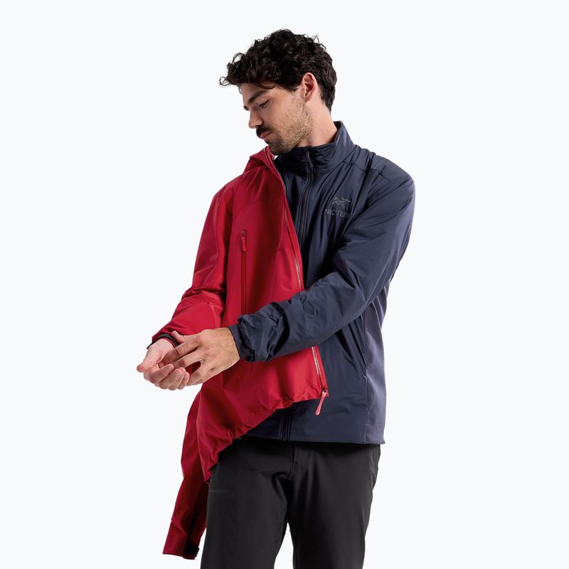 Vyriška hibridinė striukė Arcteryx Atom black sapphire 4