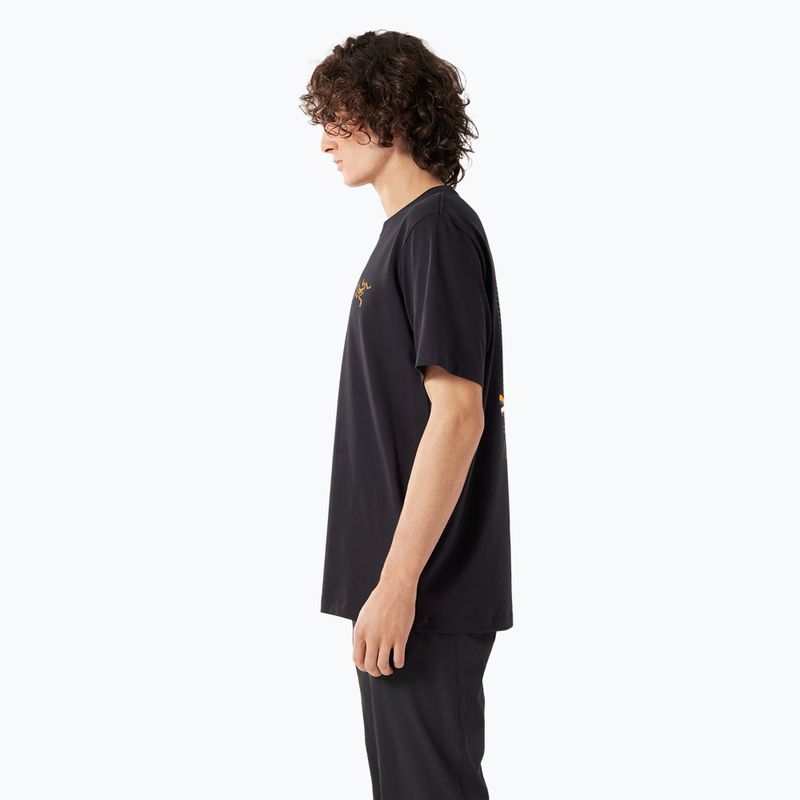Vyriški marškinėliai Arcteryx Arc'Multi Bird Logo black 4