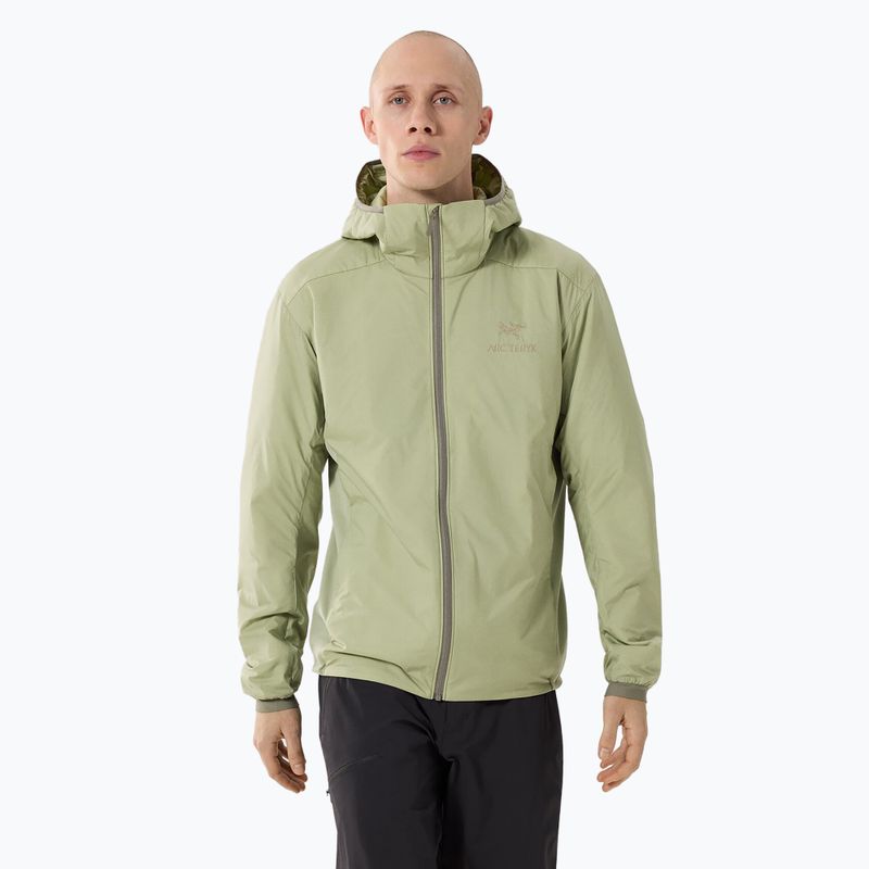 Moteriška pašiltinta striukė Arcteryx Atom Hoody chloris