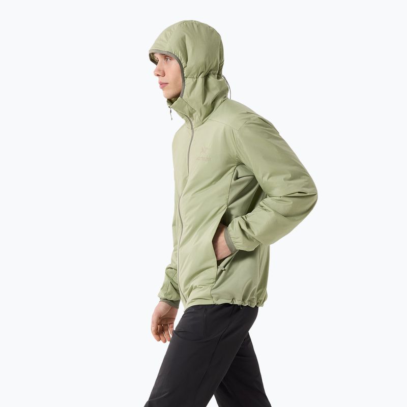 Moteriška pašiltinta striukė Arcteryx Atom Hoody chloris 3