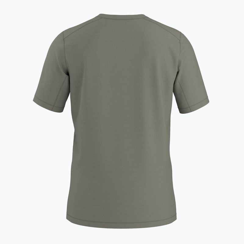 Vyriški marškinėliai Arcteryx Ionia Merino Wool Arc'Word Logo forage 7