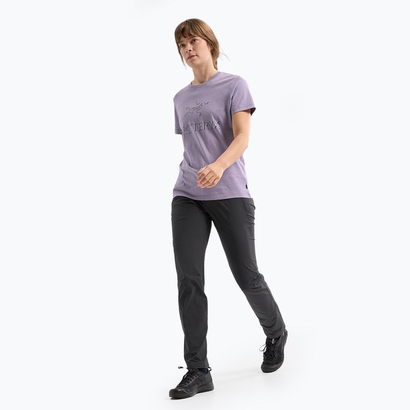 Moteriški marškinėliai Arc'teryx Arc'Word Cotton velocity 2