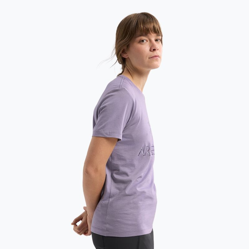 Moteriški marškinėliai Arc'teryx Arc'Word Cotton velocity 4