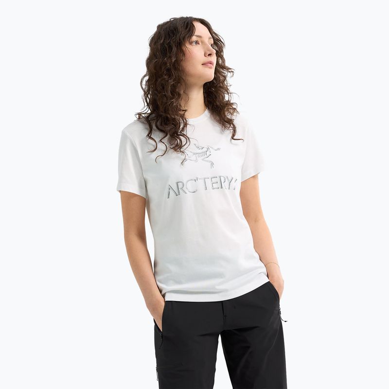 Moteriški marškinėliai Arc'teryx Arc'Word Cotton white light