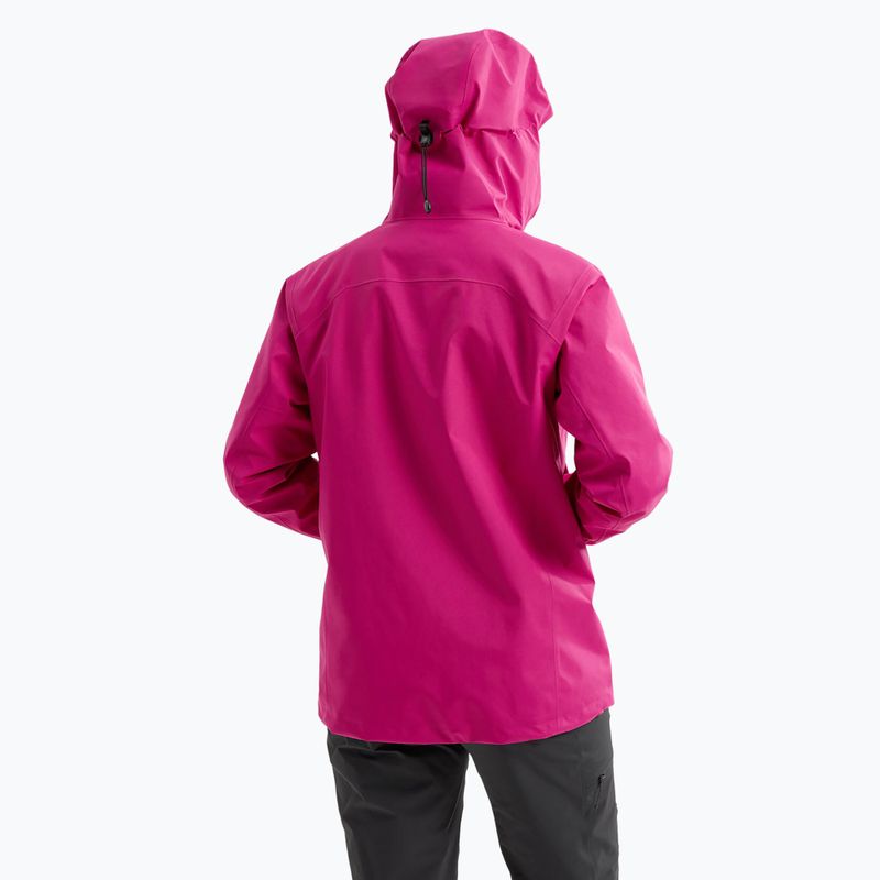 Moteriška striukė nuo lietaus Arc'teryx Beta amaranthus/edziza 2