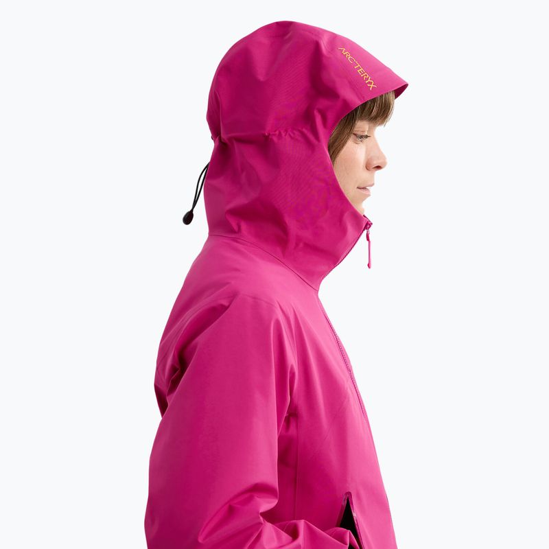 Moteriška striukė nuo lietaus Arc'teryx Beta amaranthus/edziza 5