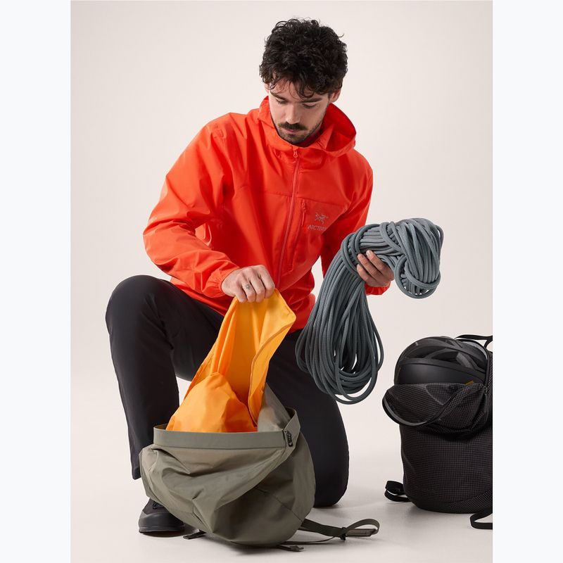 Vyriška striukė nuo vėjo Arcteryx Squamish Hoody solaris 5
