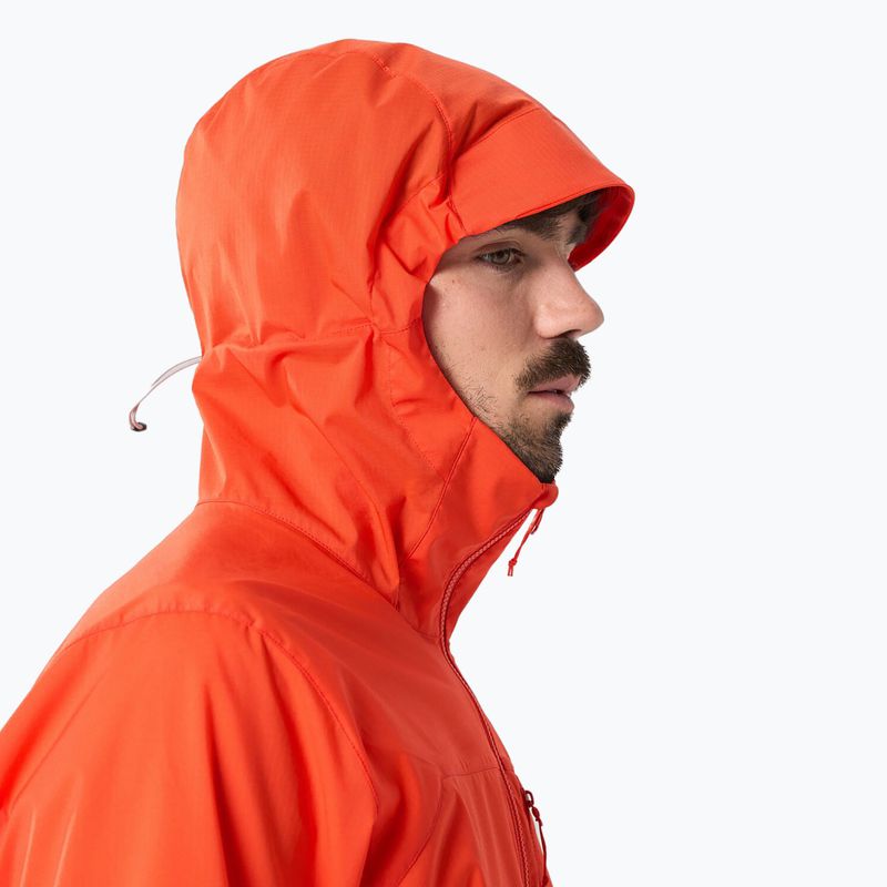 Vyriška striukė nuo vėjo Arcteryx Squamish Hoody solaris 6