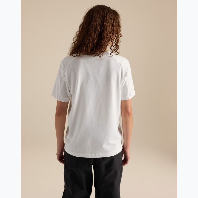 Moteriški marškinėliai Arcteryx Kragg Cotton Little Bird Crew white light/white 3
